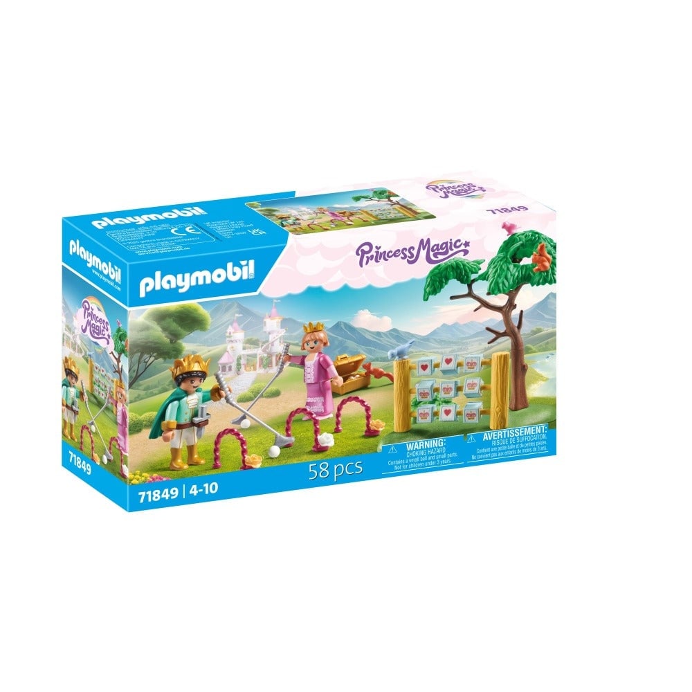 Playmobil - Gradina castelului cu jocuri regale - 1 | YEO