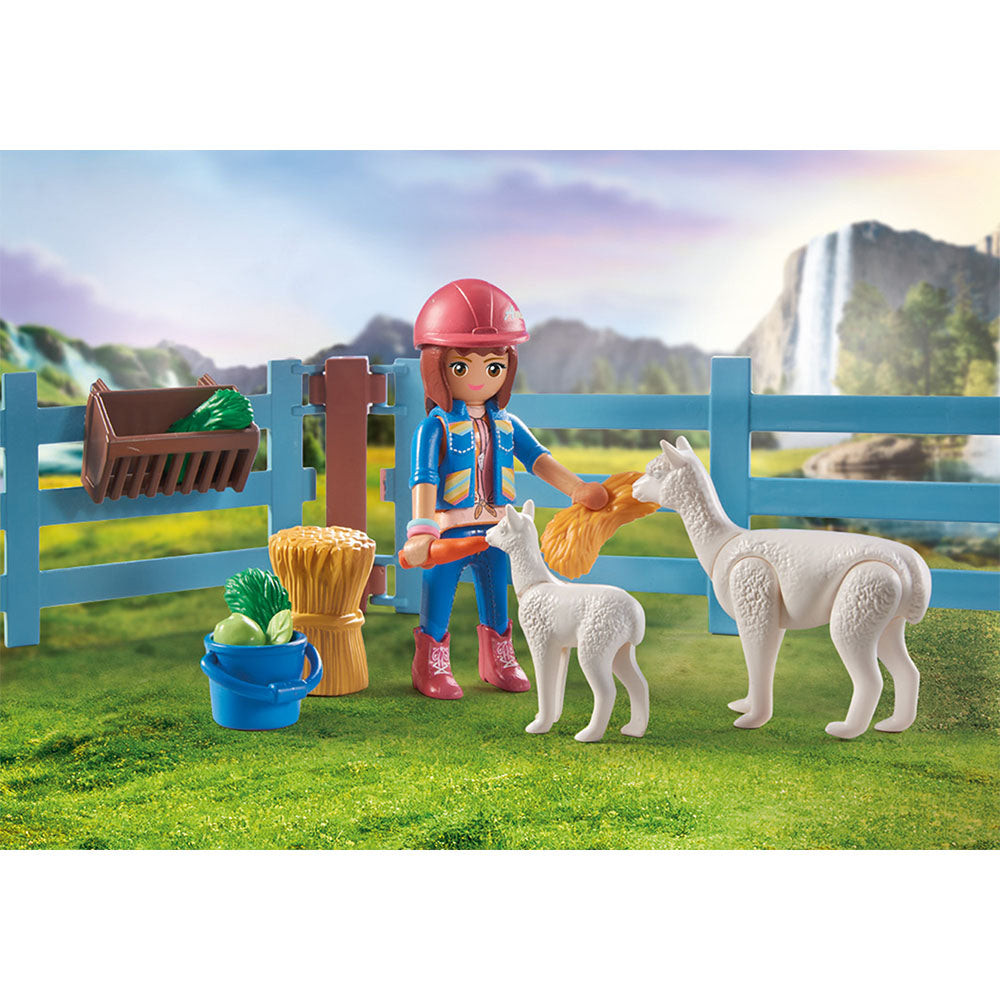 Playmobil - Grajd Cu Amelia Si Calutul Whisper - 3 | YEO