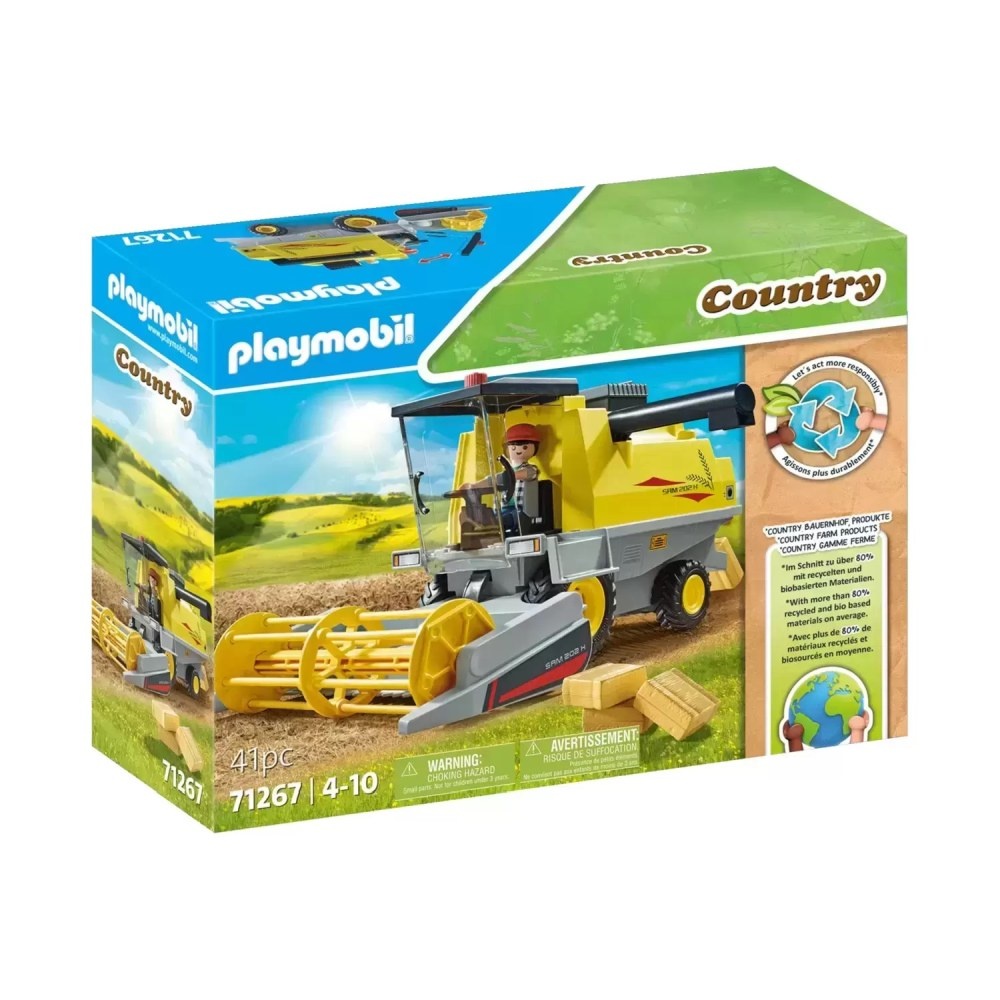 Playmobil - Jucarie de rol Combina de recoltat - 1 | YEO