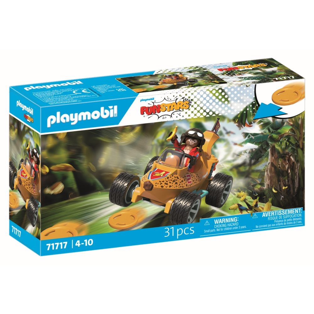 Playmobil - Jucarie de rol Cursa cu Banana - 1 | YEO
