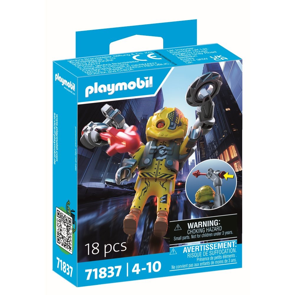 Playmobil - Jucarie de rol Supereroul robot - 1 | YEO