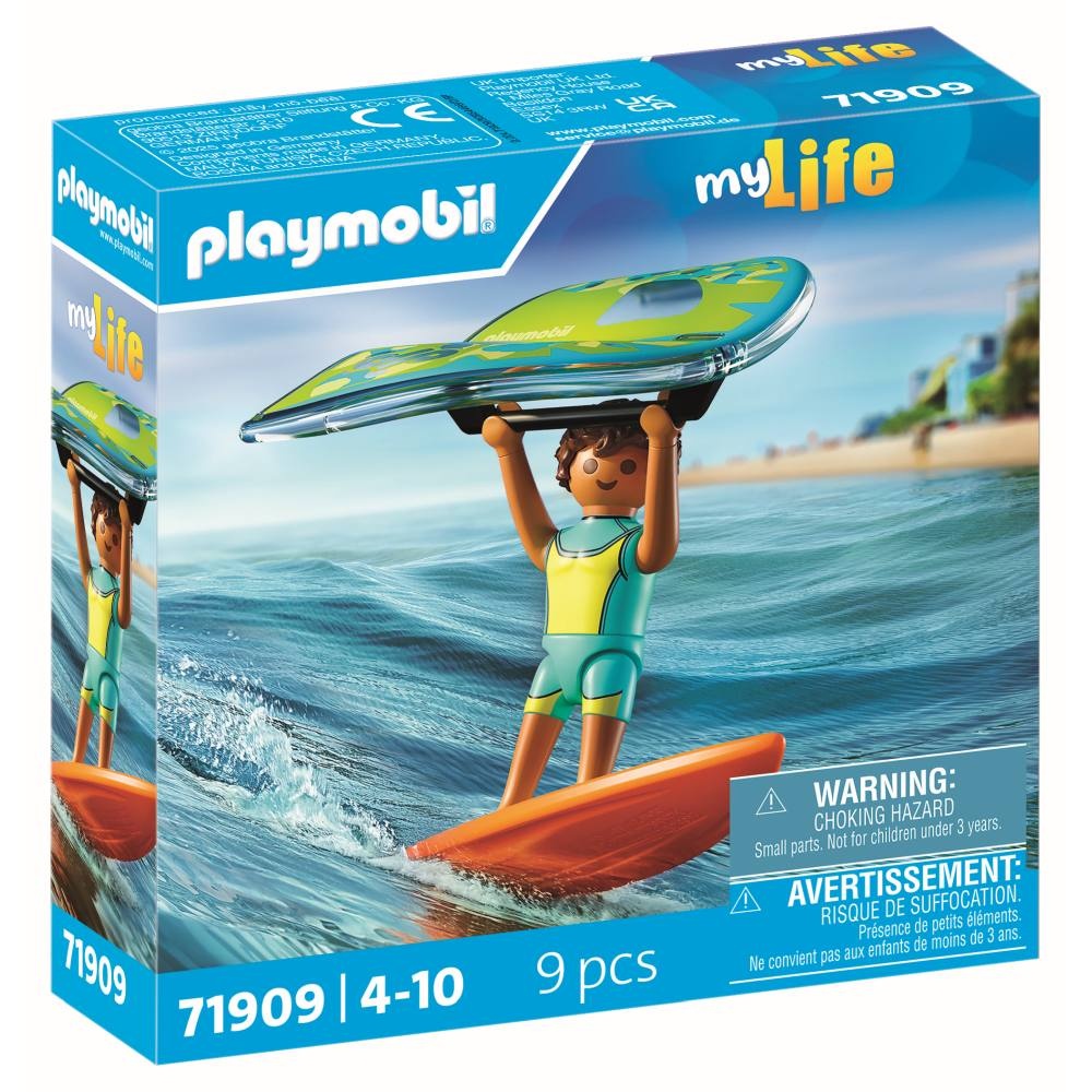 Playmobil - Jucarie de rol Surfing cu zmeu - 1 | YEO