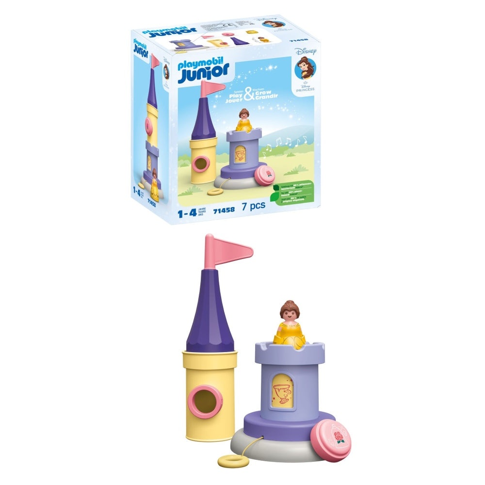 Playmobil Junior Disney - Turnul de joaca cu melodii al lui Belle - 1 | YEO