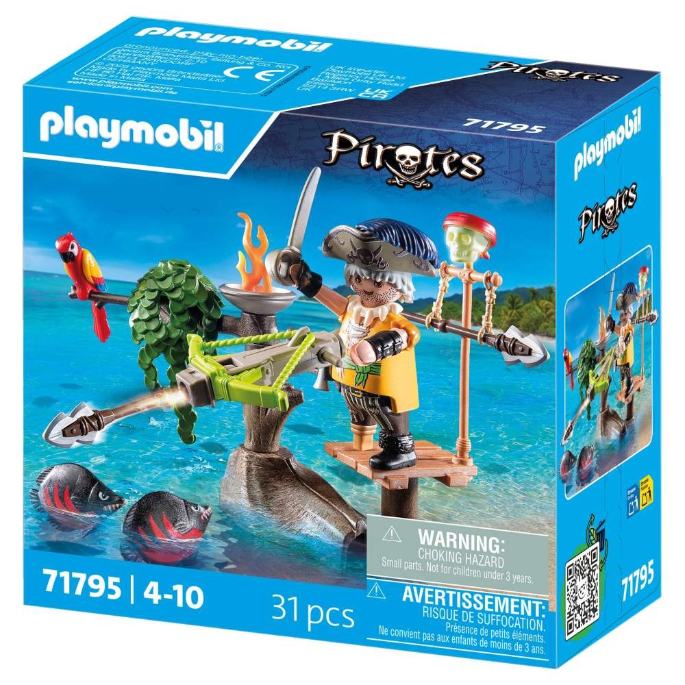 Playmobil - Pirat Playmobil cu balista - 2 | YEO