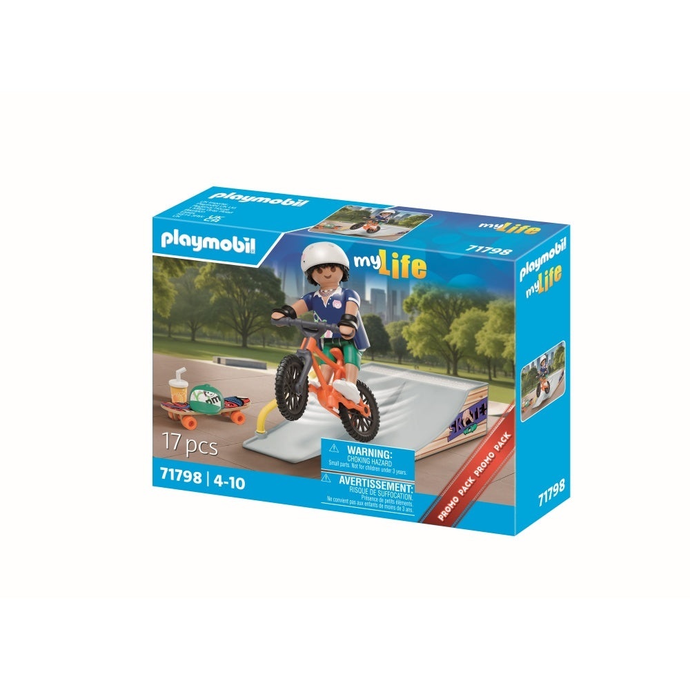 Playmobil - Promo Pack figurina Skater si rampa - 2 | YEO