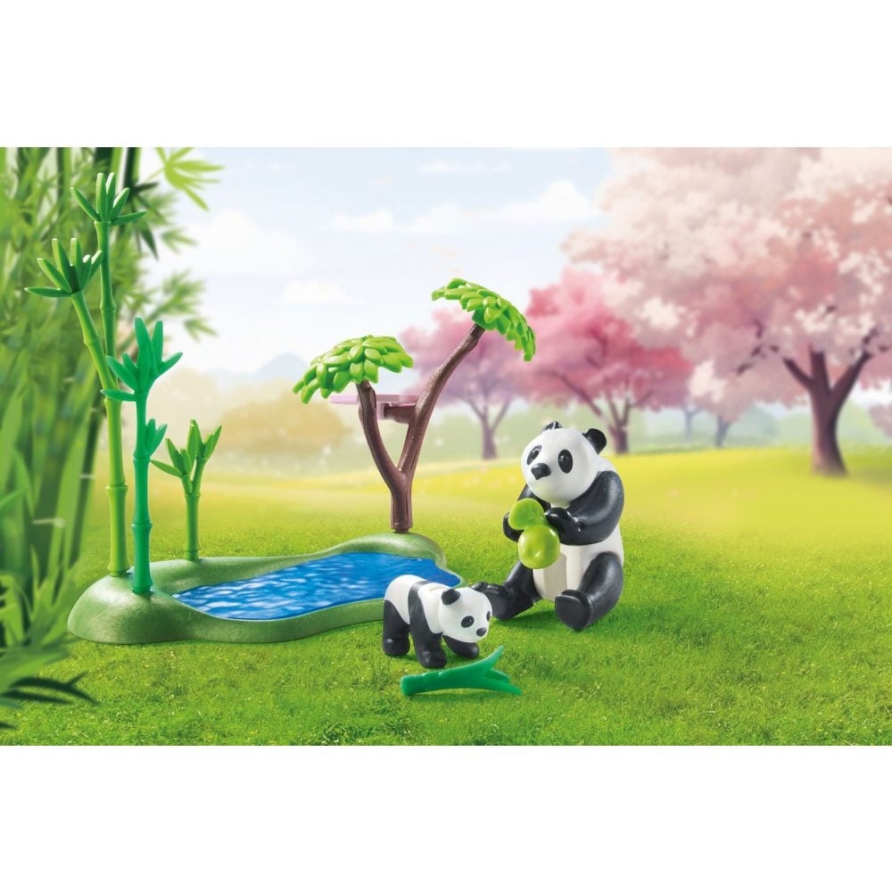 Playmobil - Promo Pack Gradina asiatica cu urs panda - 4 | YEO