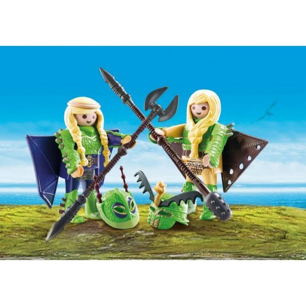 Playmobil - Raffnut Si Taffnut In Costume De Zbor - 3 | YEO