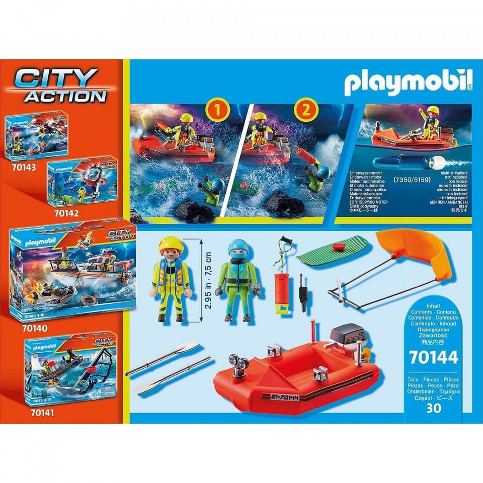 Playmobil - Salvamar Cu Barca De Viteza - 3 | YEO