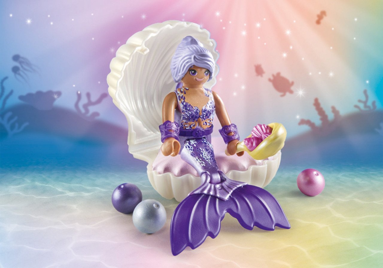 Playmobil-SIRENA CU PERLA IN SCOICA - 3 | YEO