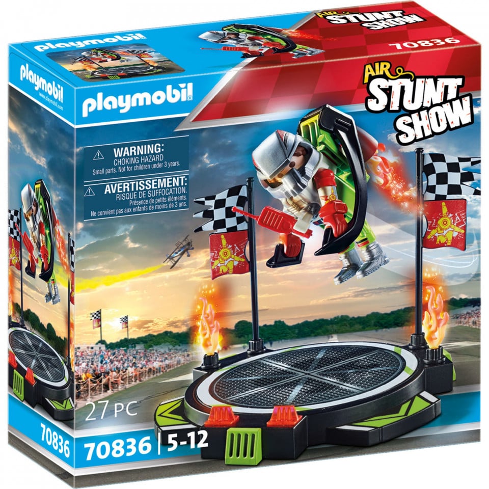 Playmobil - Stunt Show - Cascador Cu Jetpack