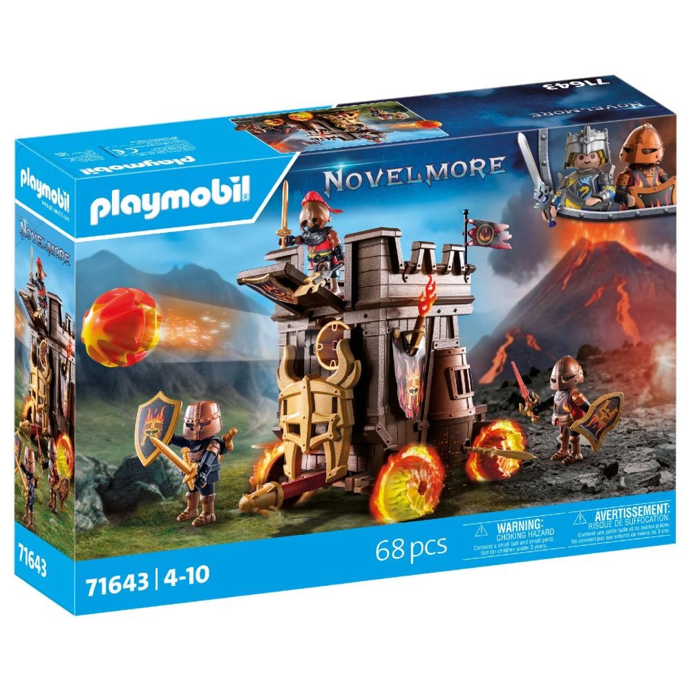 Playmobil - Trasura de lupta a atacatorilor Burnham Raiders