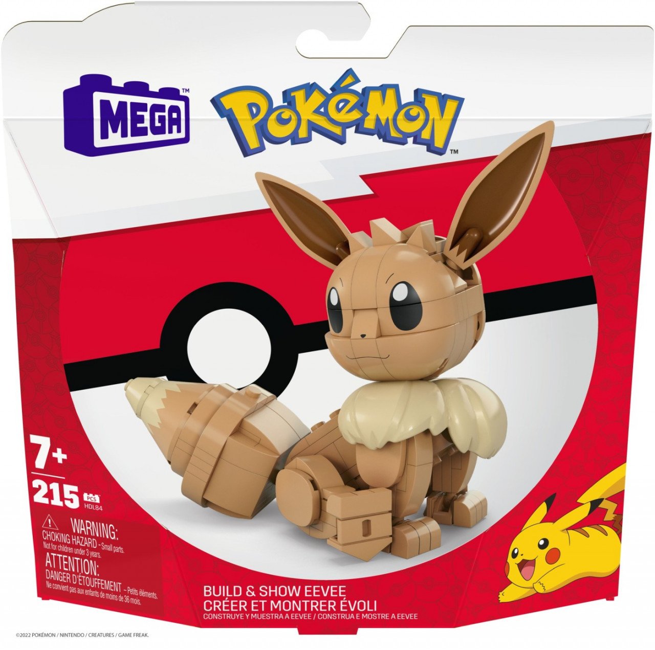 Pokemon Mega Construx Set De Constructie Eevee - 1 | YEO