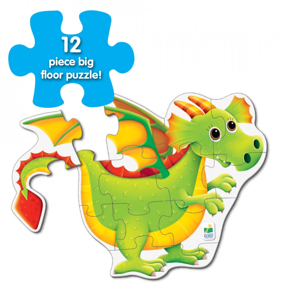 Primul Meu Puzzle De Podea - Dragon - 4 | YEO