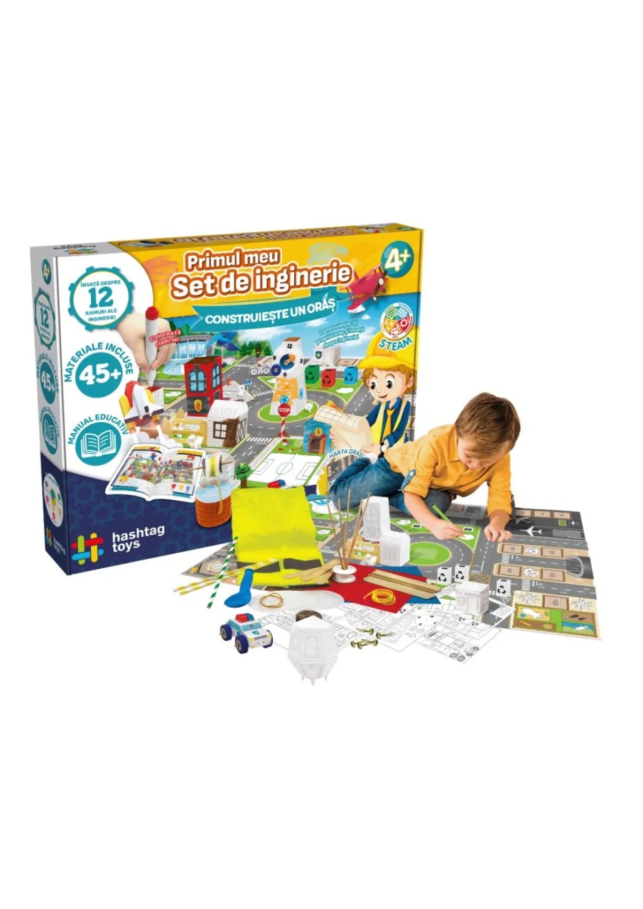 Primul Meu Set De Inginerie Construieste Un Oras