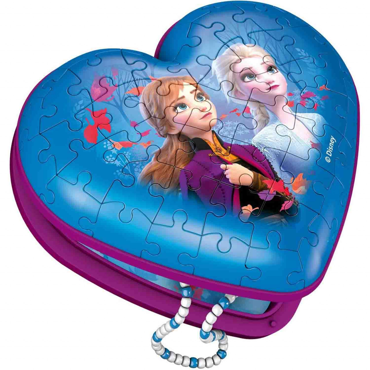 Puzzle 3D Cutie Inima Frozen, 54 Piese - 1 | YEO