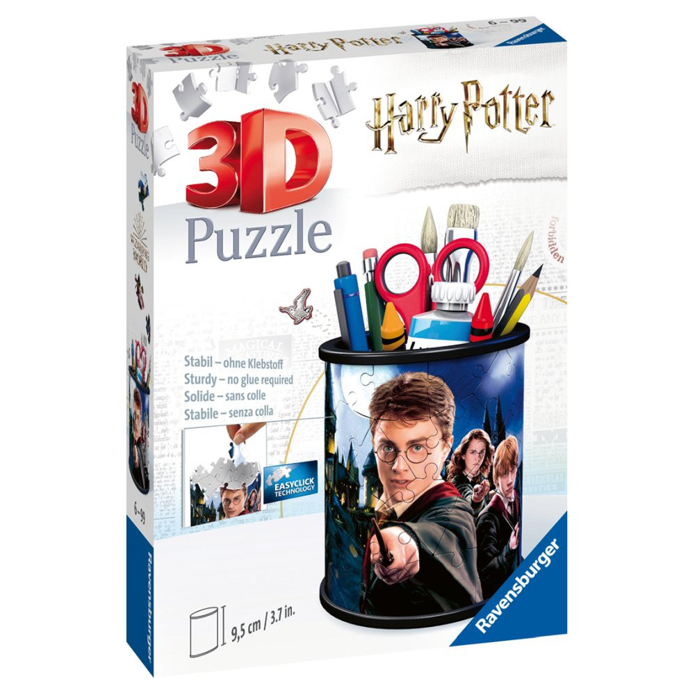 Puzzle 3D suport pixuri Harry Potter 54 piese - 2 | YEO