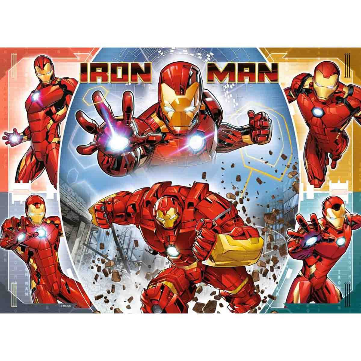 Puzzle Avengers Iron Man, 100 Piese - 1 | YEO