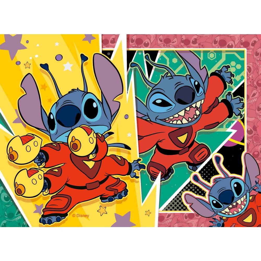 Puzzle Disney Stitch 12 16 20 24 piese - 3 | YEO