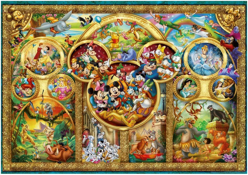 Puzzle Familia Disney, 500 Piese - 2 | YEO