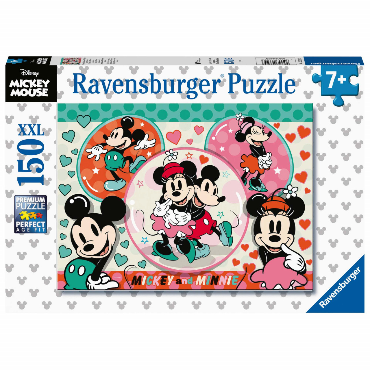 Puzzle Mickey Si Minnie, 150 Piese