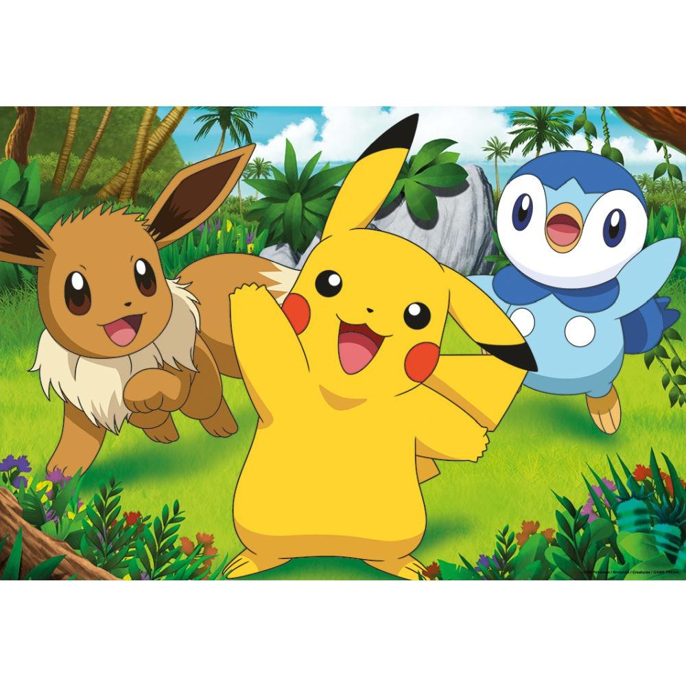 Puzzle Pokemon 2x24 piese - 2 | YEO