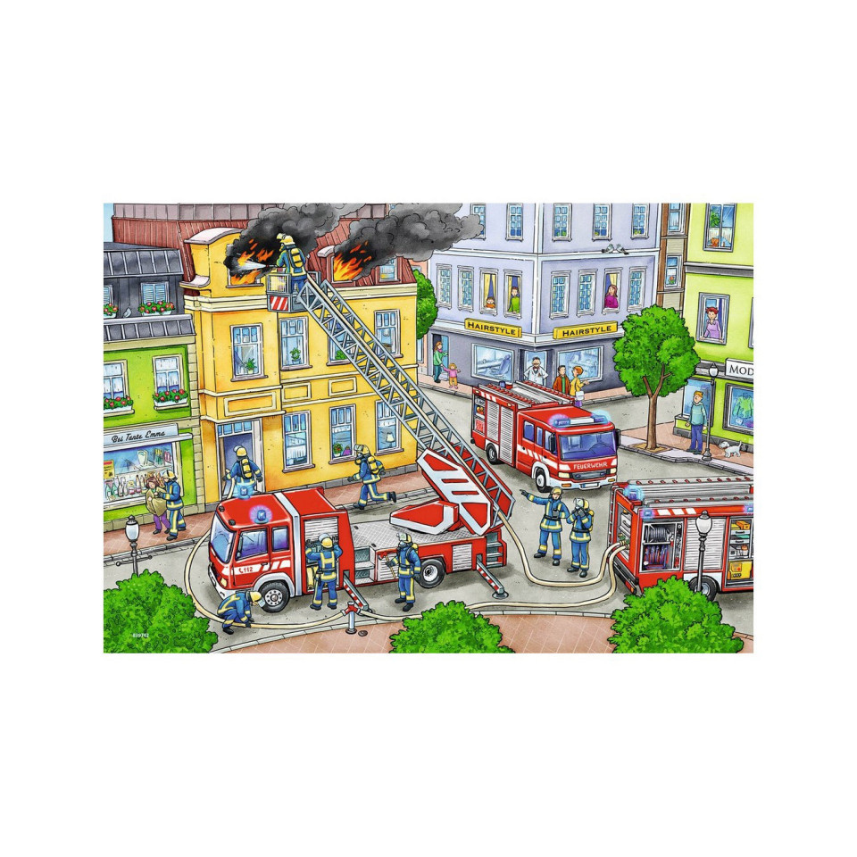 Puzzle Politie, 2X12 Piese - 2 | YEO