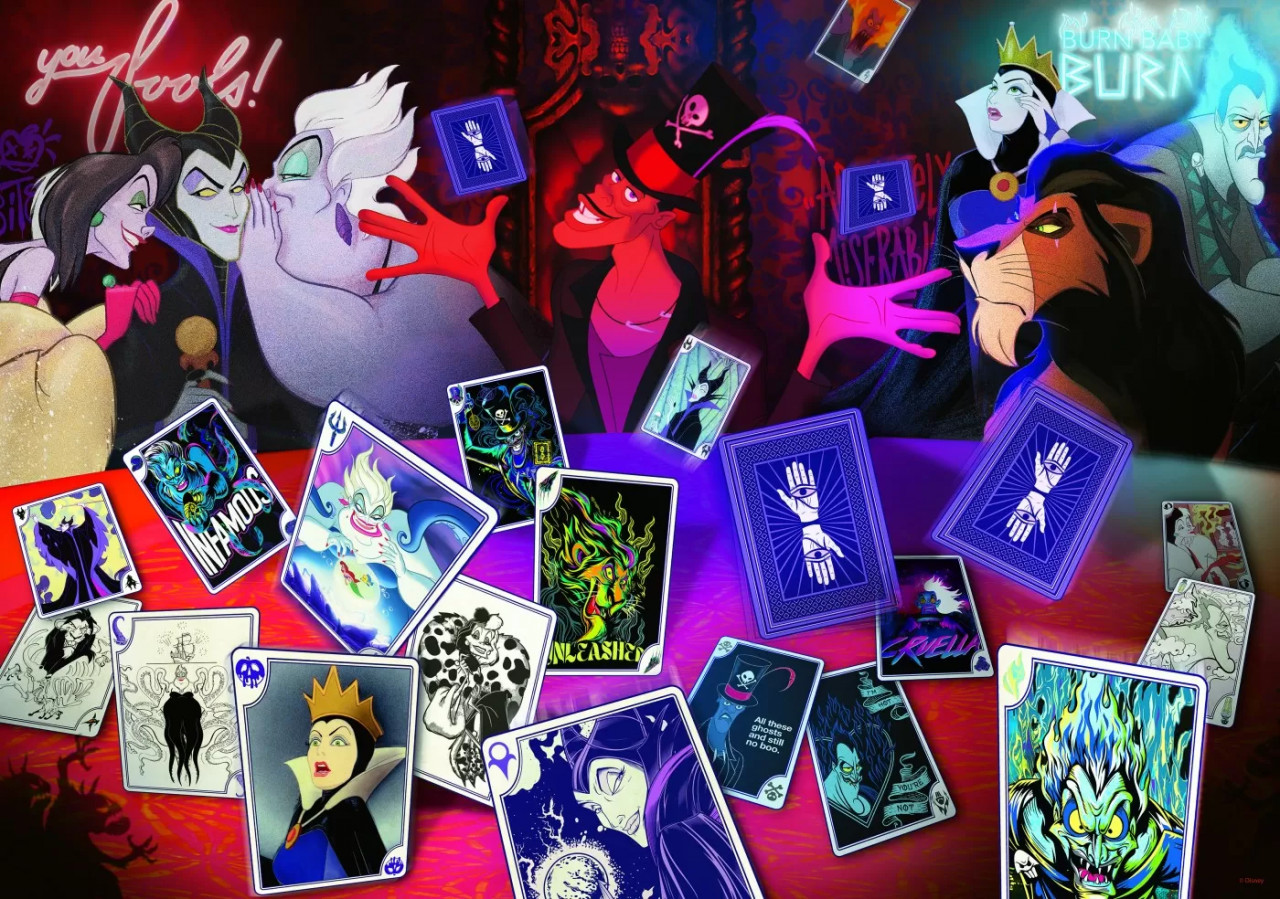 Puzzle Trefl 1000 Disney Villains Doar Cartile Bune - 1 | YEO