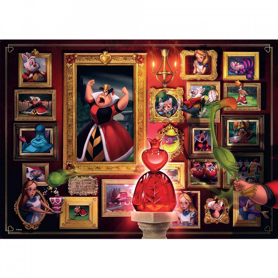 Puzzle Villainous Regina Inimilor, 1000 Piese