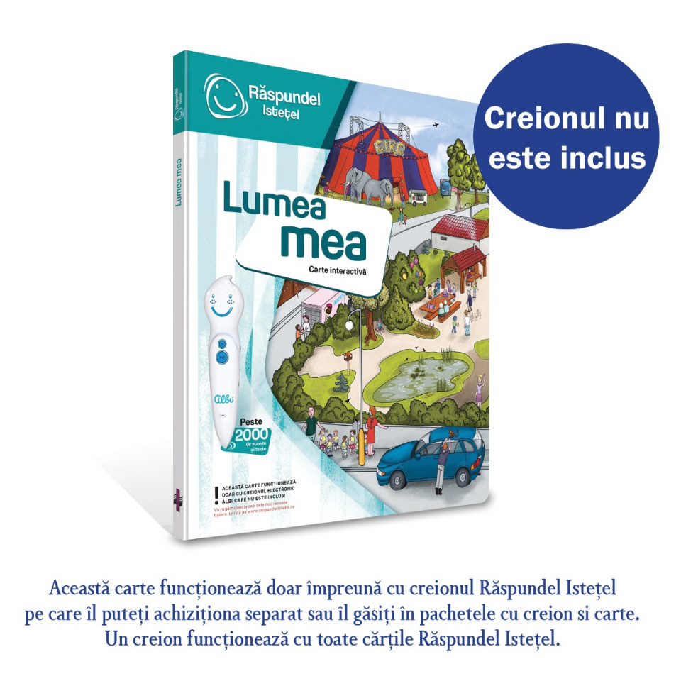 Raspundel Istetel - Carte Lumea mea - 3 | YEO