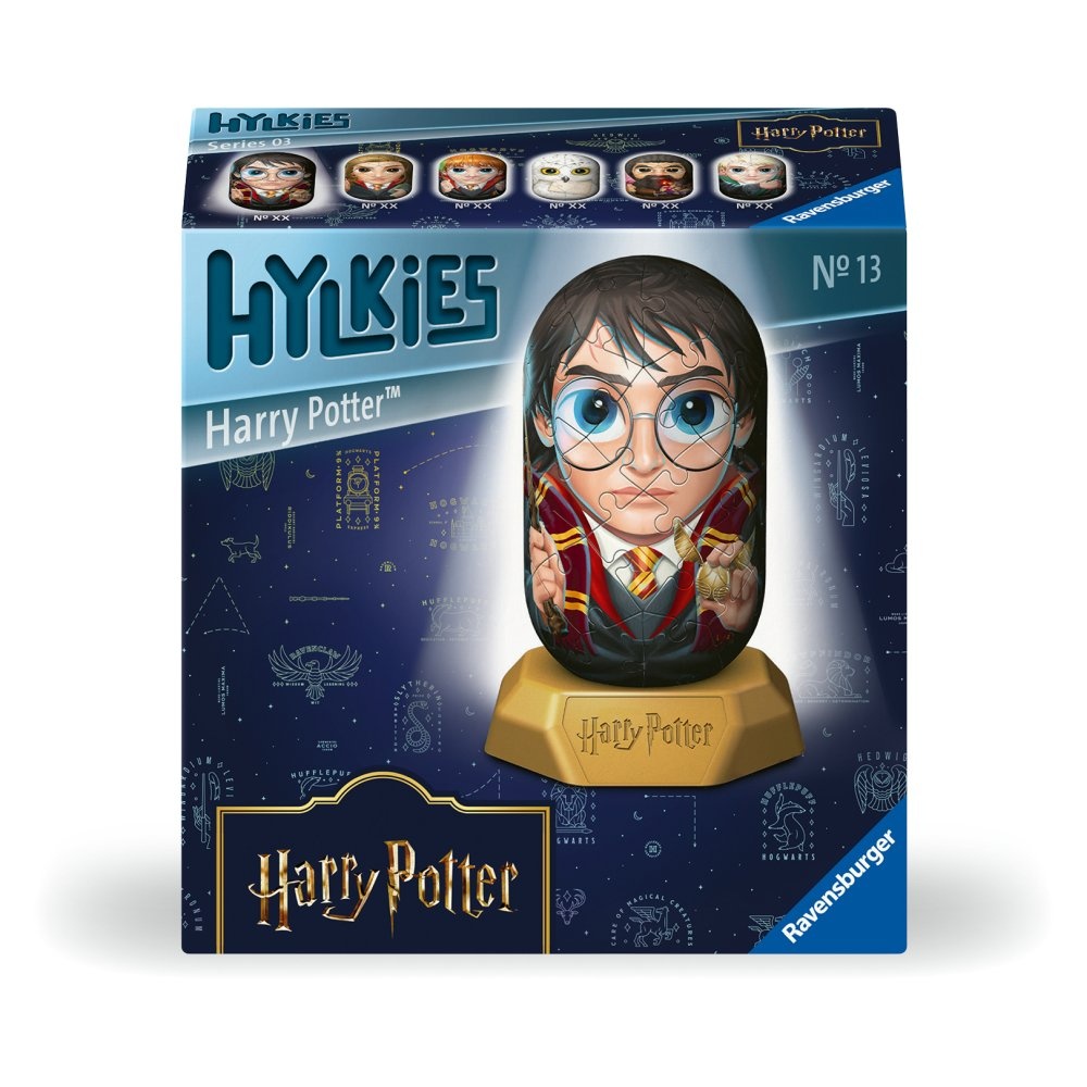 Ravensburger - Puzzle 3D Hylkies Harry Potter mini figurina de colectie Harry Potter 54 piese - 1 | YEO