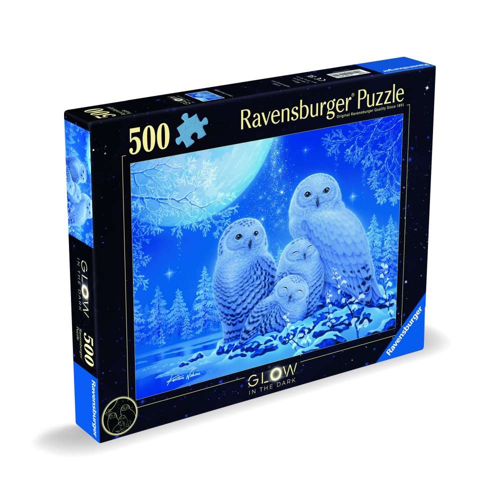 Ravensburger - Puzzle bufnite 500 piese lumineaza in intuneric design nou - 1 | YEO