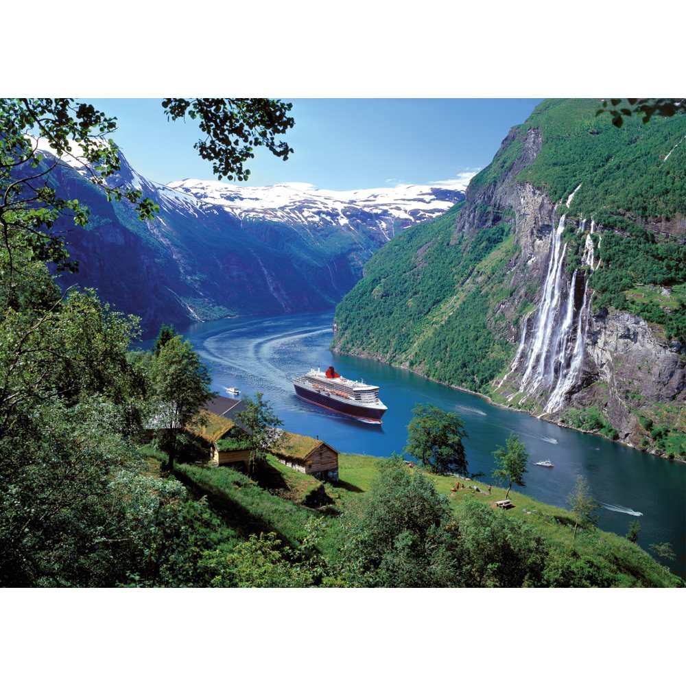 Ravensburger - Puzzle fiord norvegian 1000 piese design nou - 1 | YEO