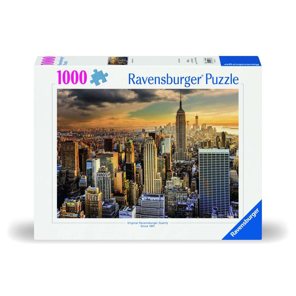 Ravensburger - Puzzle marele New York 1000 piese design nou - 1 | YEO