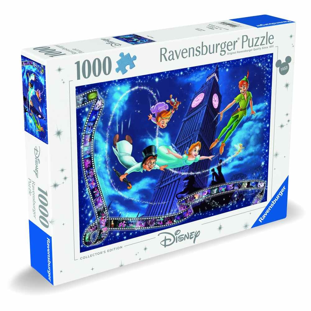 Ravensburger - Puzzle Peter Pan 1000 piese design nou - 1 | YEO