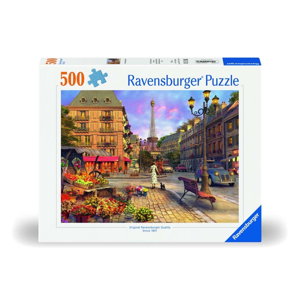 Ravensburger - Puzzle plimbare de seara 500 piese design nou