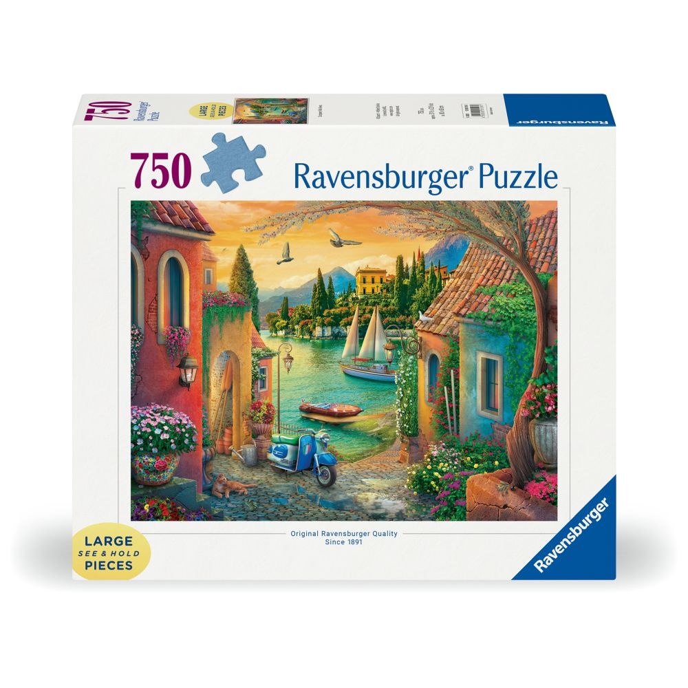 Ravensburger - Puzzle vedere din vila europeana 750 piese mari