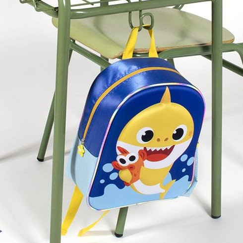 Rucsac Baby Shark 3D, 25x31x10 cm - 1 | YEO