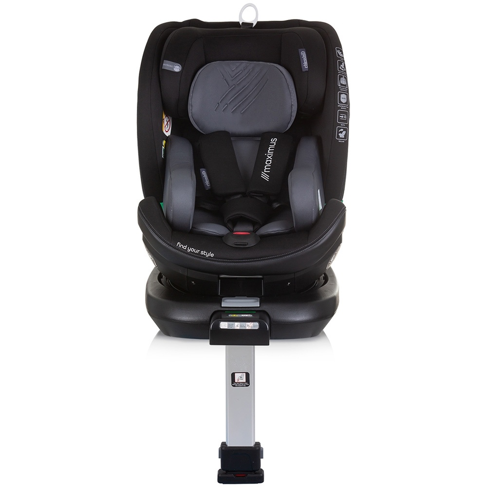 Scaun auto Chipolino Maximus I-Size 40-150 cm obsidian cu sistem Isofix - 2 | YEO