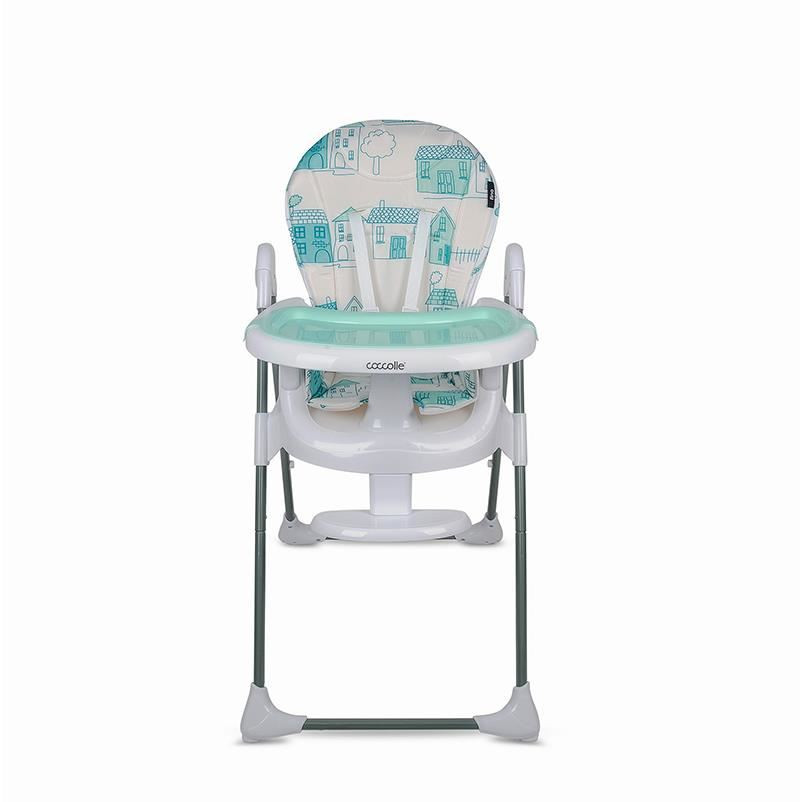 Scaun de luat masa Coccolle Fino Pastel Turquoise - 4 | YEO