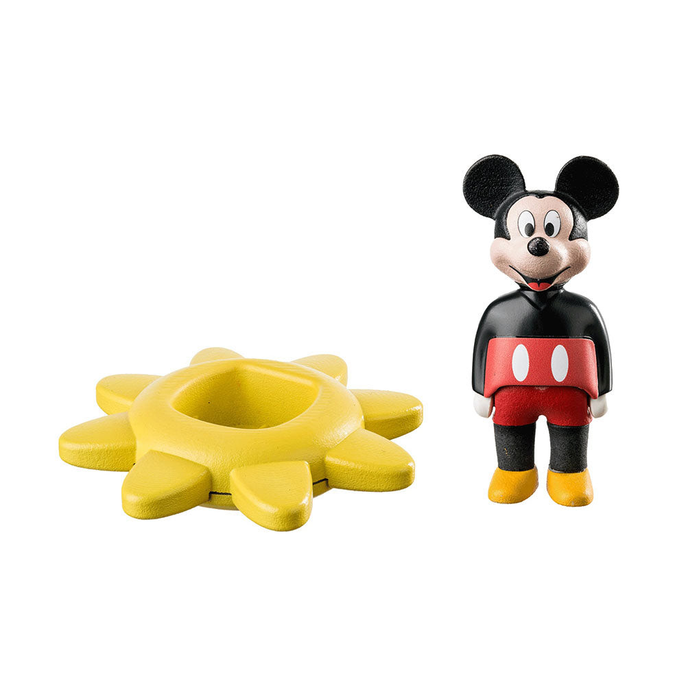 Set de joaca Playmobil - 1.2.3 & Disney: Soare Rotativ Cu Zornaitoare Mickey - 3 | YEO