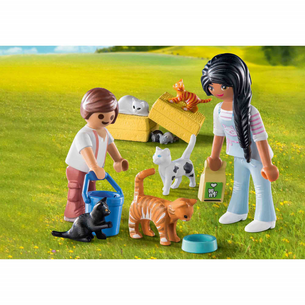 Set de joaca Playmobil - Familie De Pisici - 1 | YEO