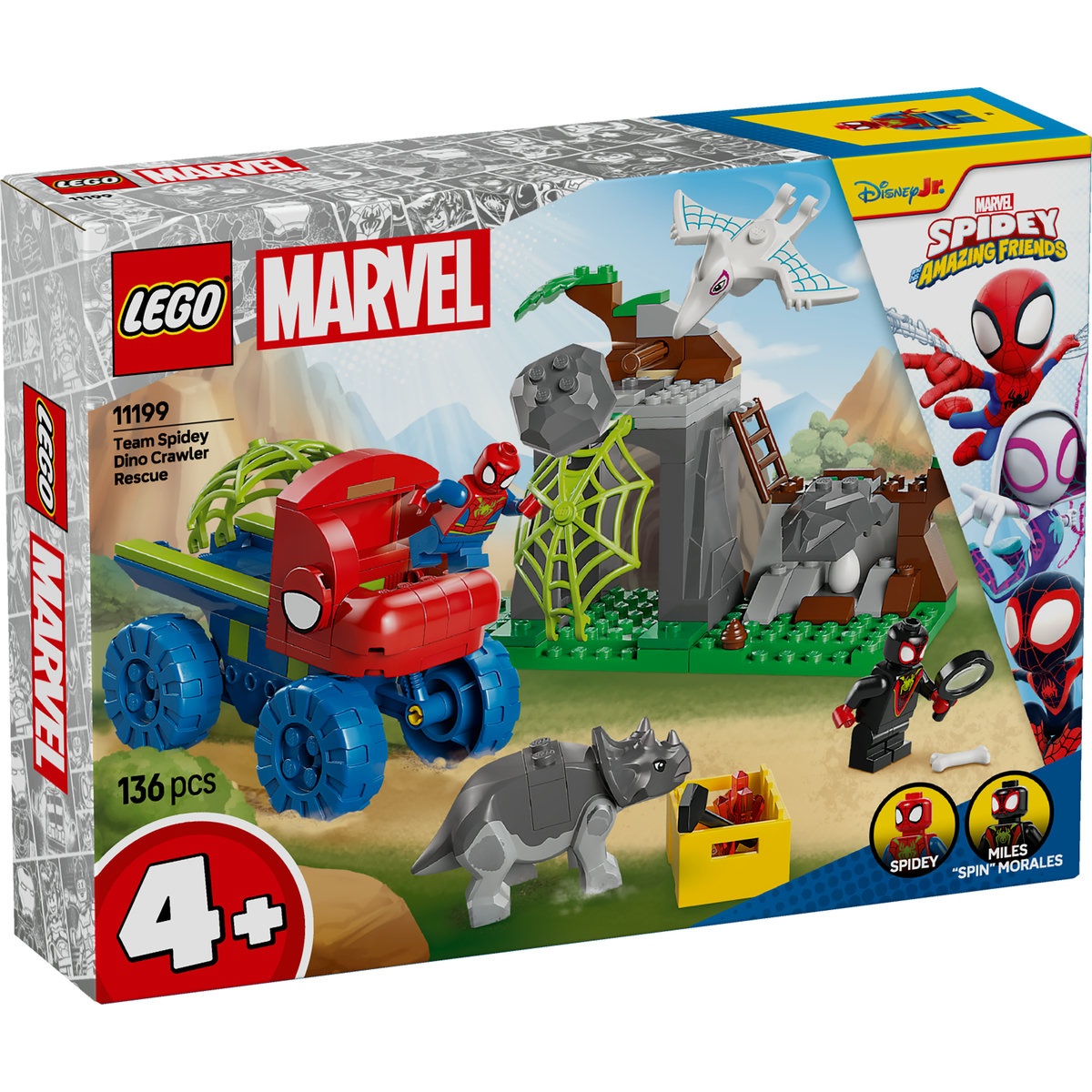 Set Jucarii LEGO DUPLO® - Misiunea de salvare a echipei Spidey (11199)