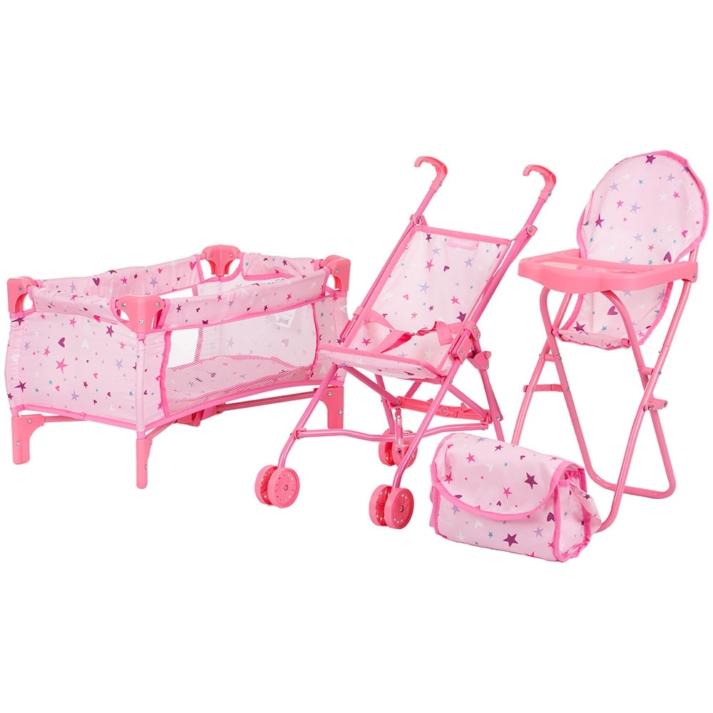 Set jucarii pentru papusi Chipolino Trixy 3 in 1 stars