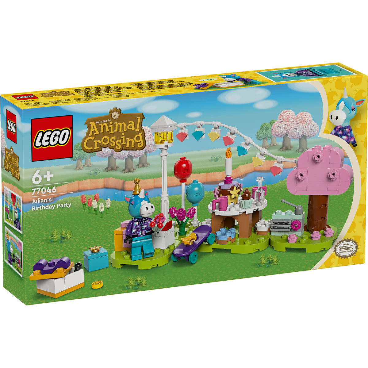 Set LEGO Animal Crossing - Petrecerea aniversara al lui Julian (77046) - 1 | YEO