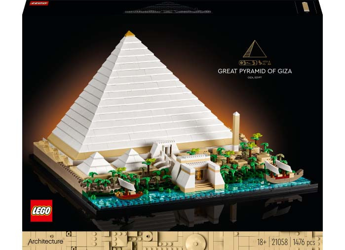 Set LEGO Architecture - Marea Piramida din Giza (21058) - 1 | YEO