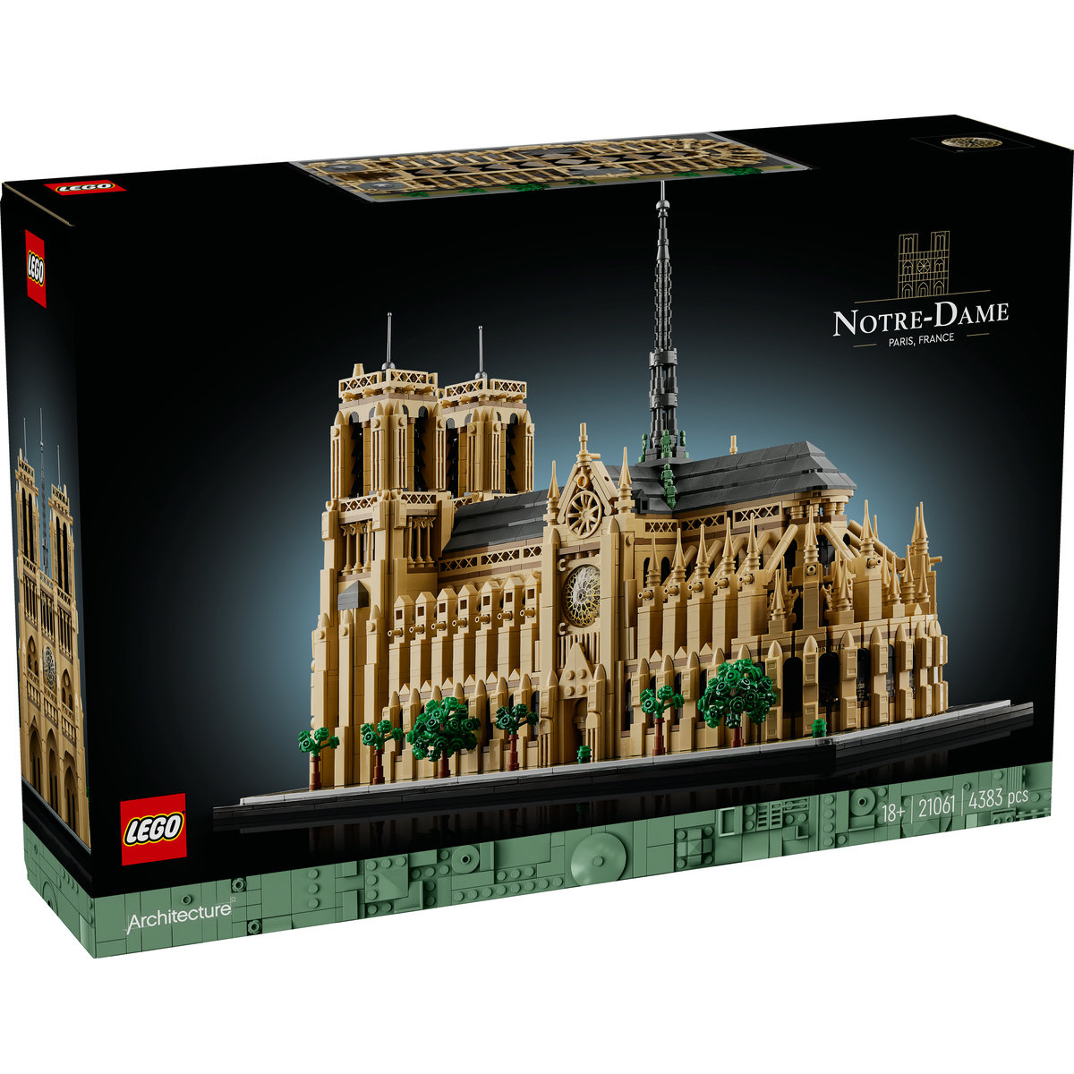 Set LEGO Architecture - Notre-Dame de Paris (21061) - 1 | YEO