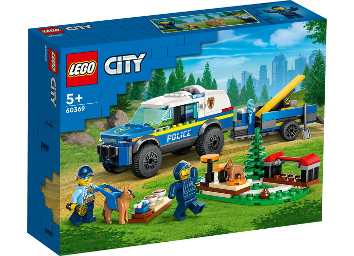 Set LEGO City - Antrenament canin al politiei (60369) - 1 | YEO