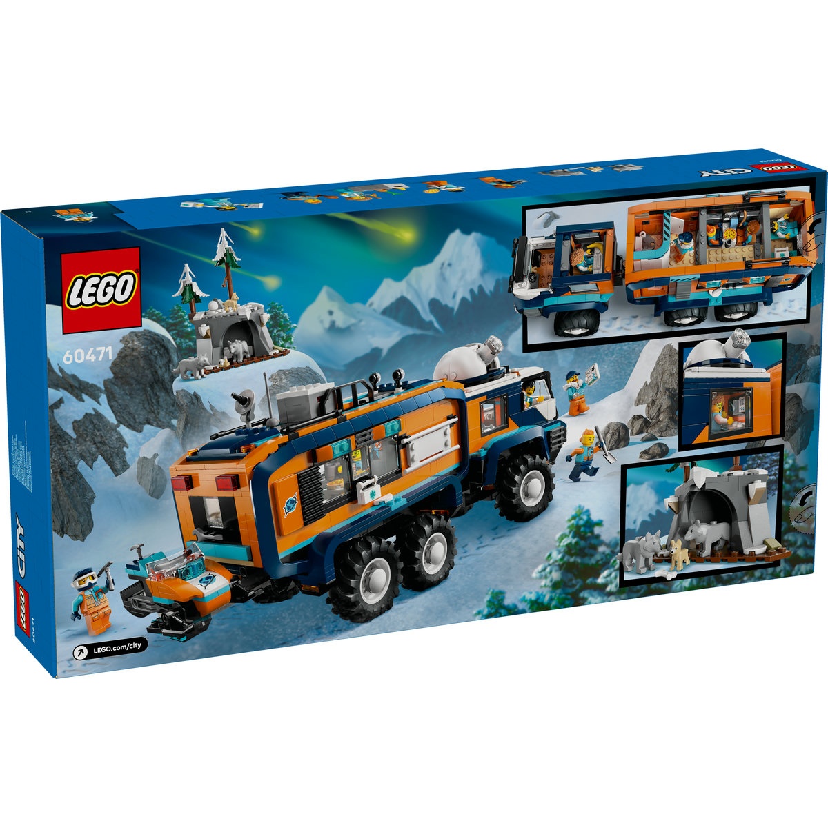 Set LEGO City - Camionul laborator ştiinţific al exploratorilor arctici (60471) - 2 | YEO