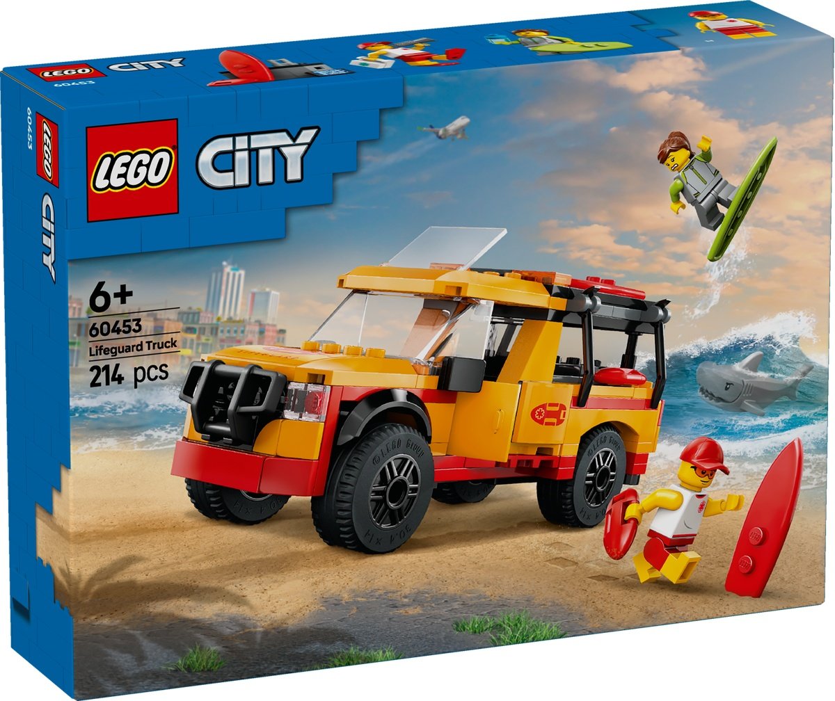 Set LEGO City - Masina de interventie a salvamarilor (60453)