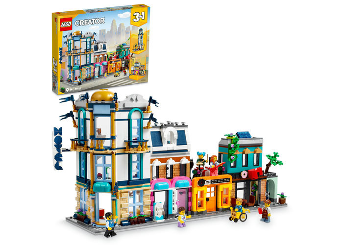 Set LEGO Creator - Strada principala (31141)